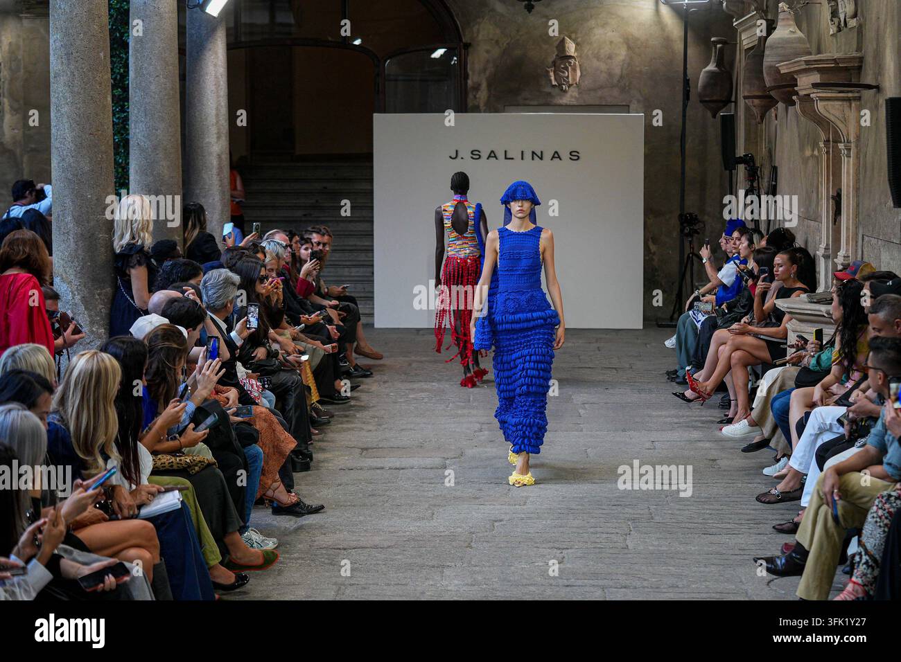 Compressed Spring Vector IPA88836286 - Milan, Milan Women’s Fashion Week Spring/Summer 2027 ...