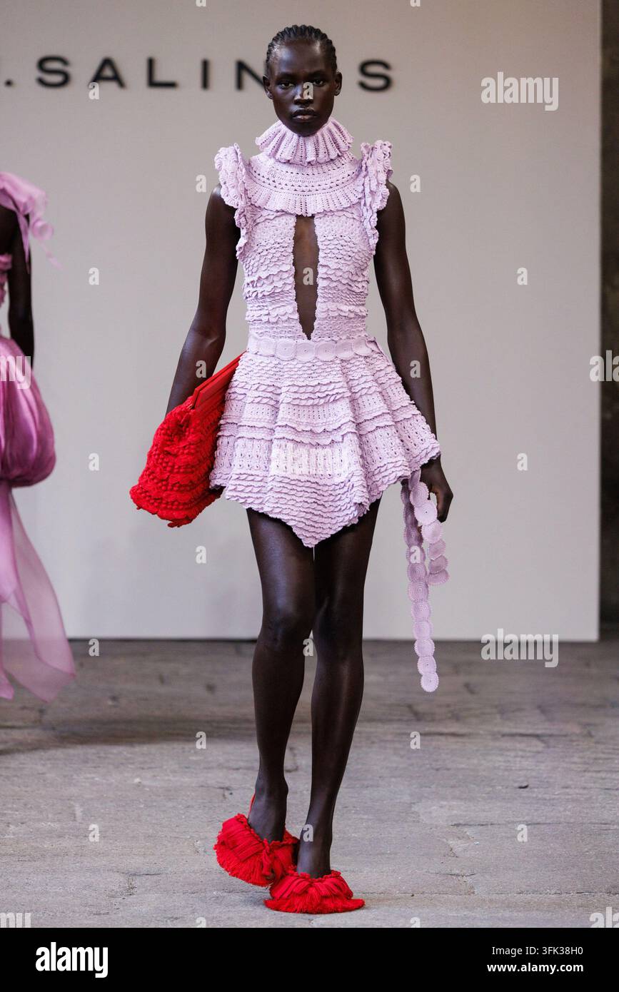 Compressed Spring Vector IPA88842578 - Milan, Milan Women’s Fashion Week Spring/Summer 2027 ...