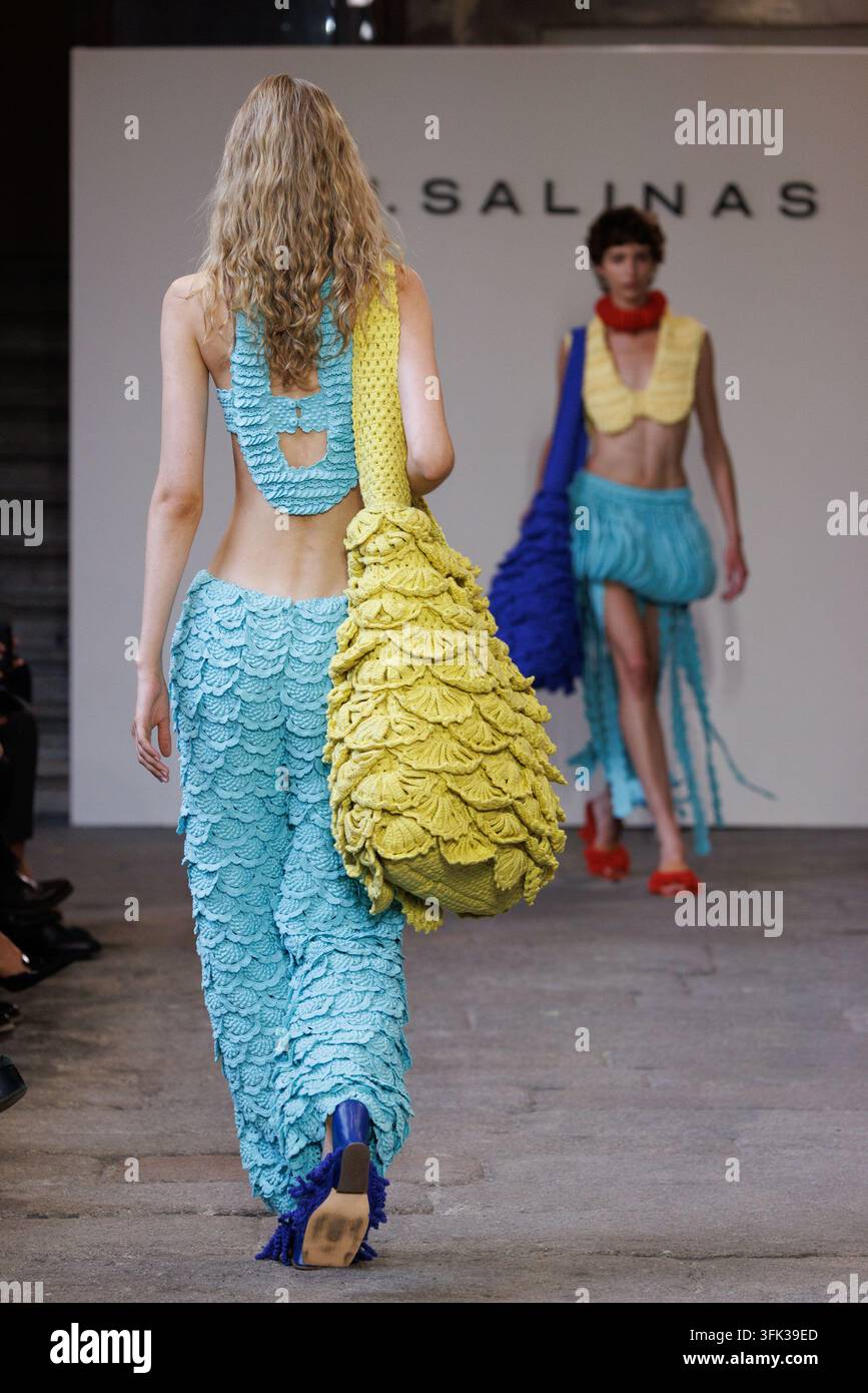 Compressed Spring Vector IPA88841757 - Milan, Milan Women’s Fashion Week Spring/Summer 2027 ...