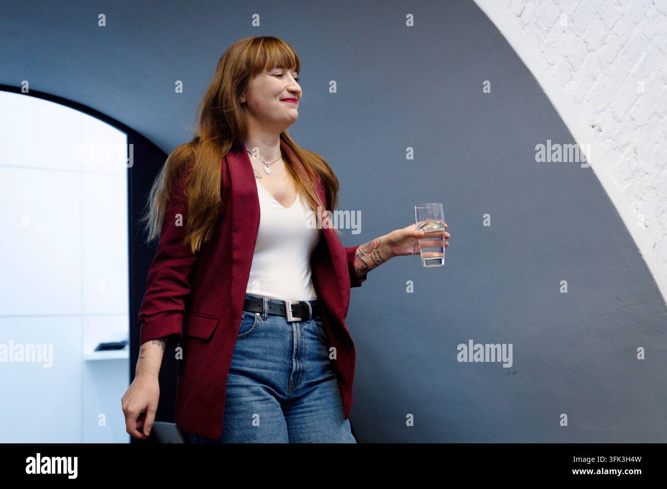 Heidi Reichinnek during the press statement on the faction meeting of ...