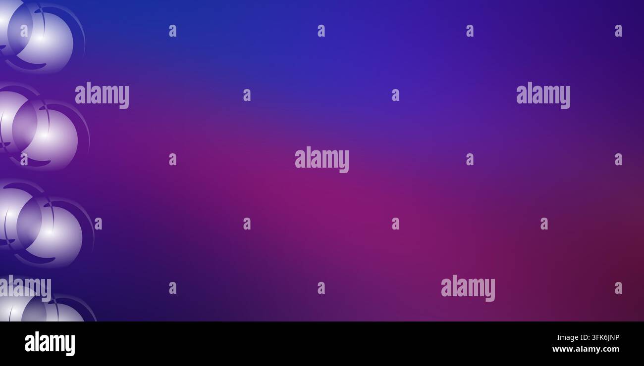 Glowing cyan magenta eclipse rings hi-res stock photography and images ...
