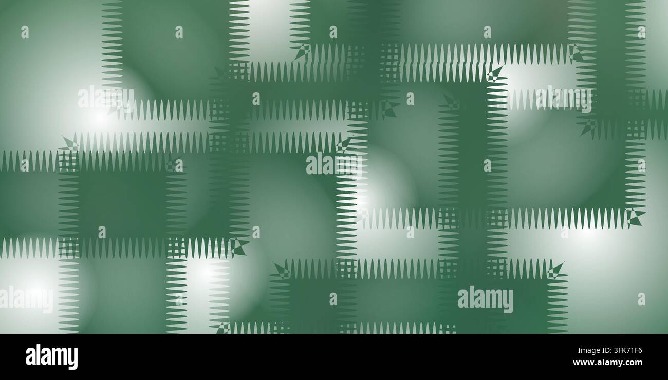Seamless abstract vector pattern background with geometric shapes and pattern Stock Photo