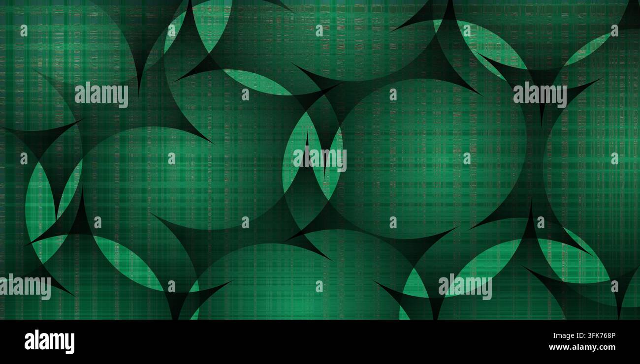 Light Pattern Geometric Background Abstract green circles creative background hi-res stock photography and ...