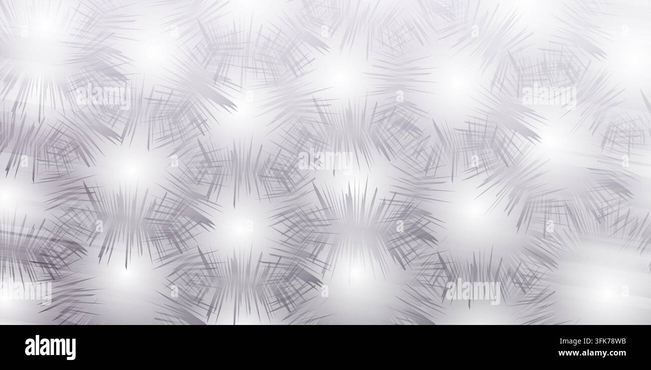 Abstract background with geometric starburst patterns and soft light Stock Photo