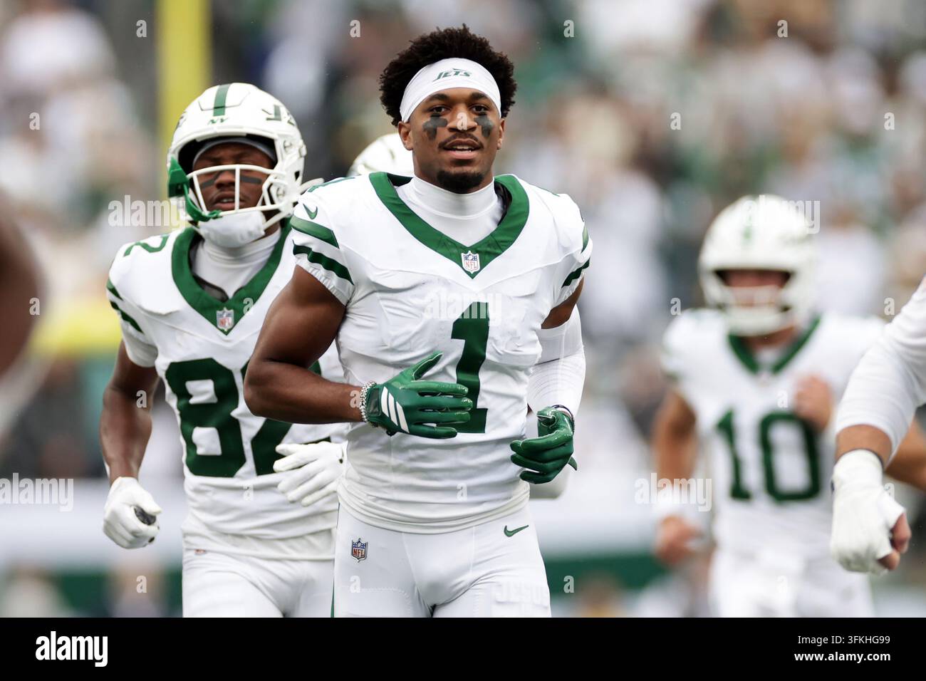 New York Jets Cornerback Azareye H Thomas 1 Runs During An NFL New York Jets Cornerback Azareyeh Thomas 1 Runs During An Nfl Football Game Against The Green Bay Packers In East Rutherford Nj Sunday Sept 20 2026 Ap Photoadam Hunger 3FKHG99 