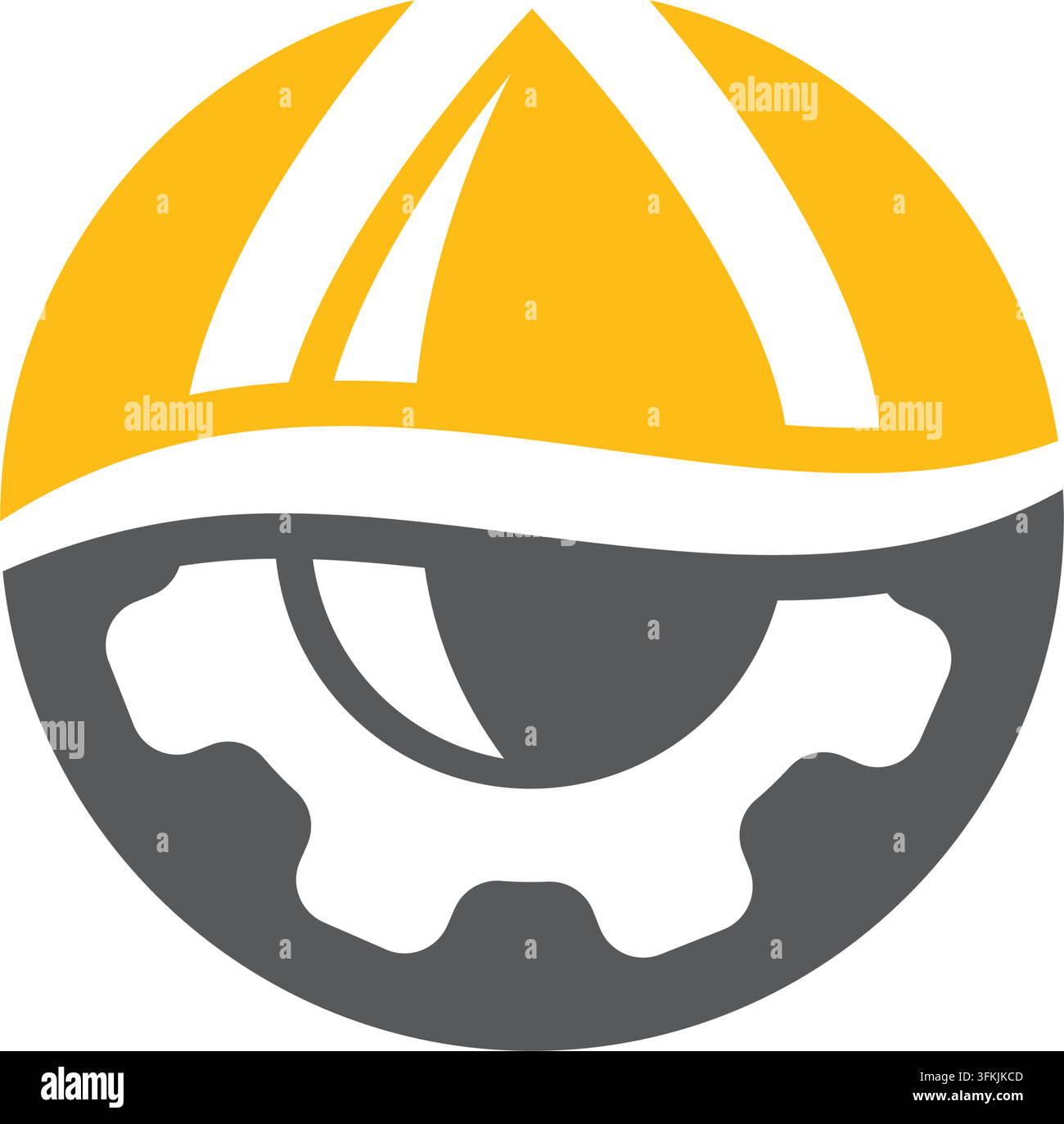 gear lubrication oil vector icon concept design template Stock Vector