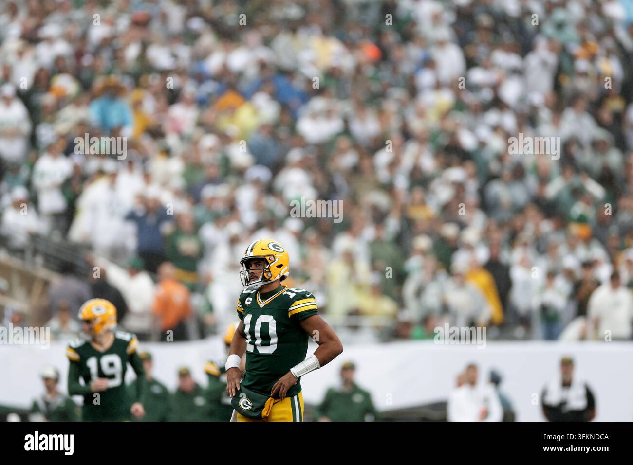 Green Bay Packers Quarterback Jordan Love 10 Reacts During An NFL Green Bay Packers Quarterback Jordan Love 10 Reacts During An Nfl Football Game Against The New York Jets In East Rutherford Nj Sunday Sept 20 2026 Ap Photoadam Hunger 3FKNDCA 