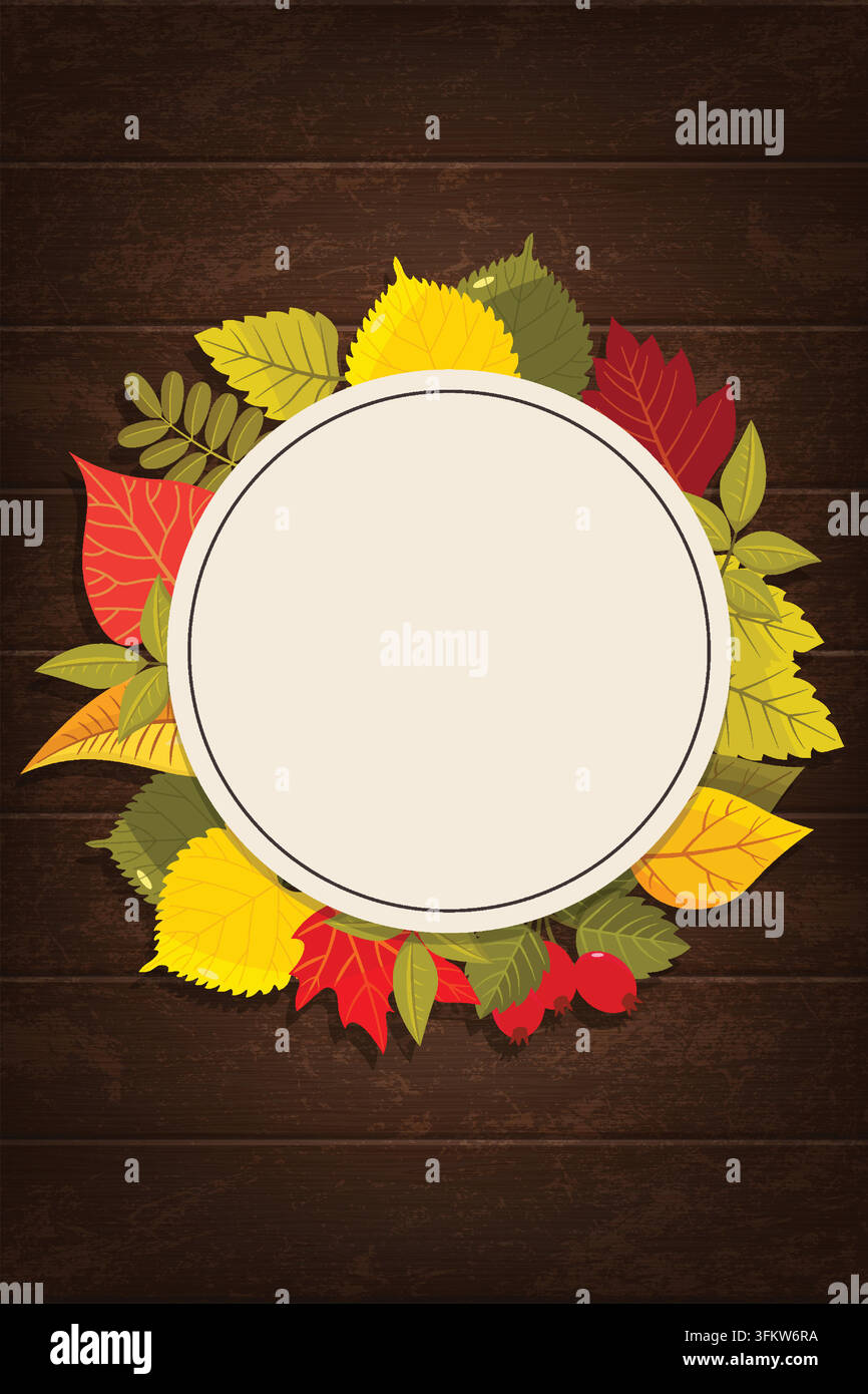 Realistic autumn sale banner background featuring colorful fall leaves ...