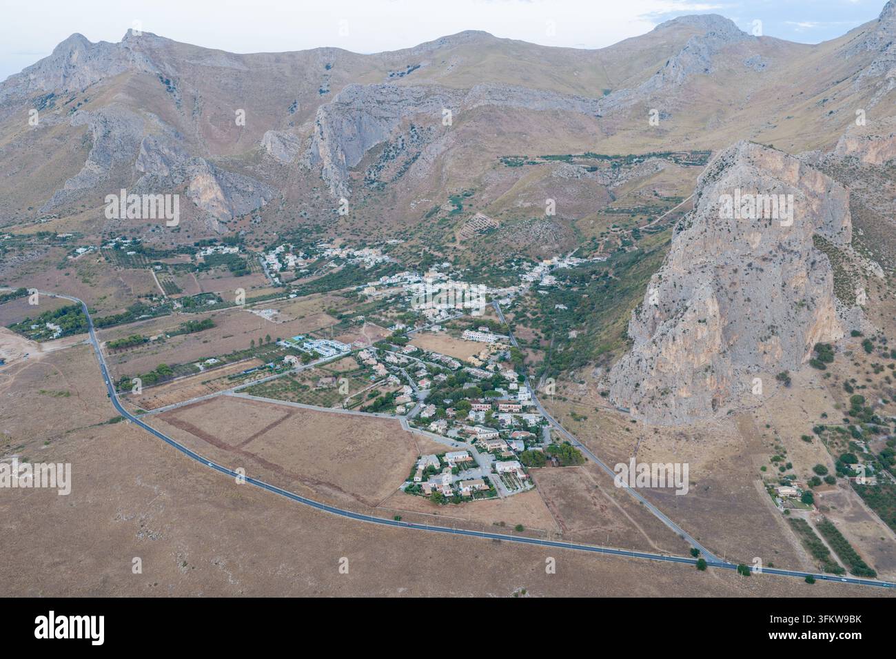 Aerial view of Riserva Naturale Orientata dello Zingaro featuring ...