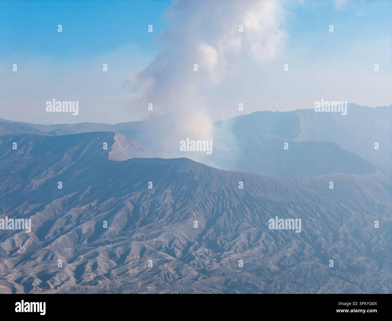 Aerial view vast ash covered hi-res stock photography and images - Alamy