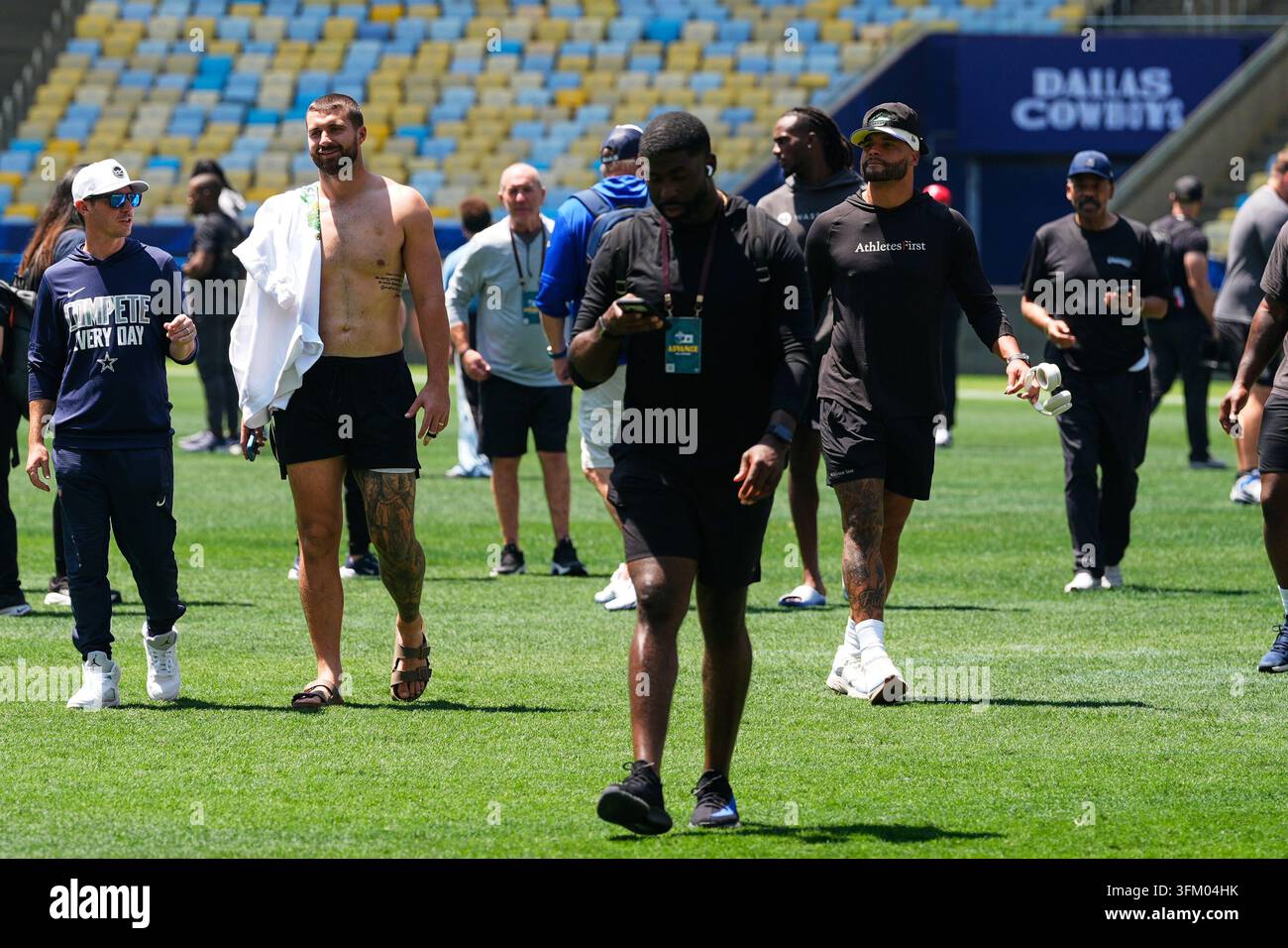 Cowboys and Ravens prepare for first NFL regular-season game in Rio