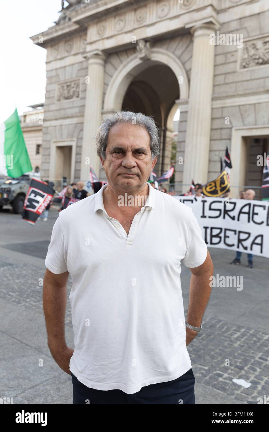 IPA89001936 - Milan, September 26, 2026, Piazza 25 Aprile, Forza Nuova ...