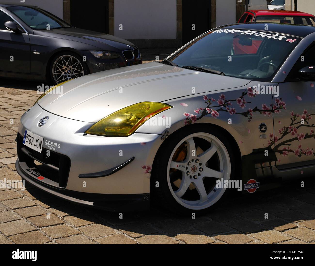 Z Car Sticker Headlight decals hi-res stock photography and images - Alamy