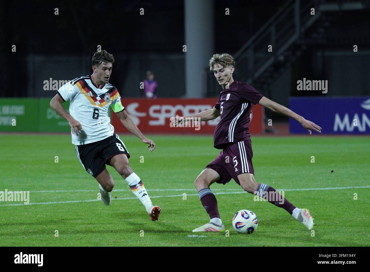 Tom Riga 26 September 2026, Latvia, Riga: Soccer, Men's U21: European ...