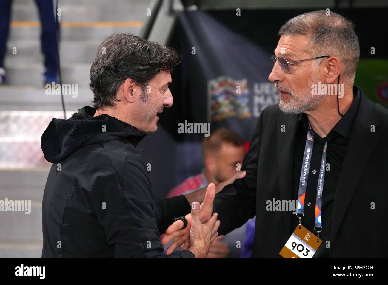 Slaven Bilić returns to manage Croatia ahead of match in Prague Slaven Bilić returns to manage Croatia ahead of match in Prague