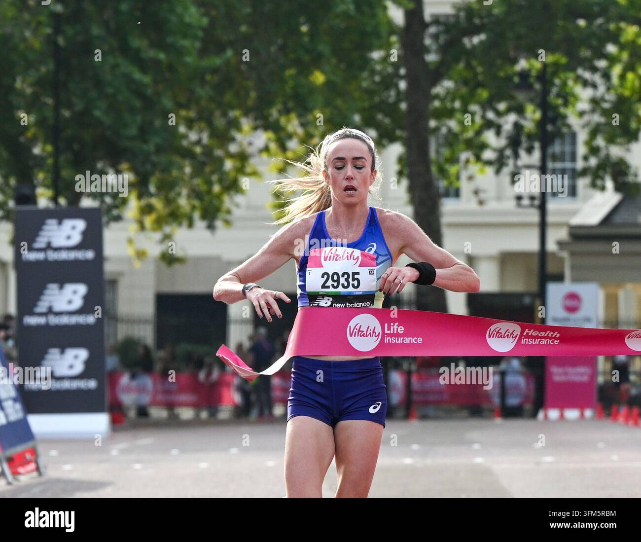 London, UK. 27 September, 2026. Eilish Mccolgan of Great Britain wins ...