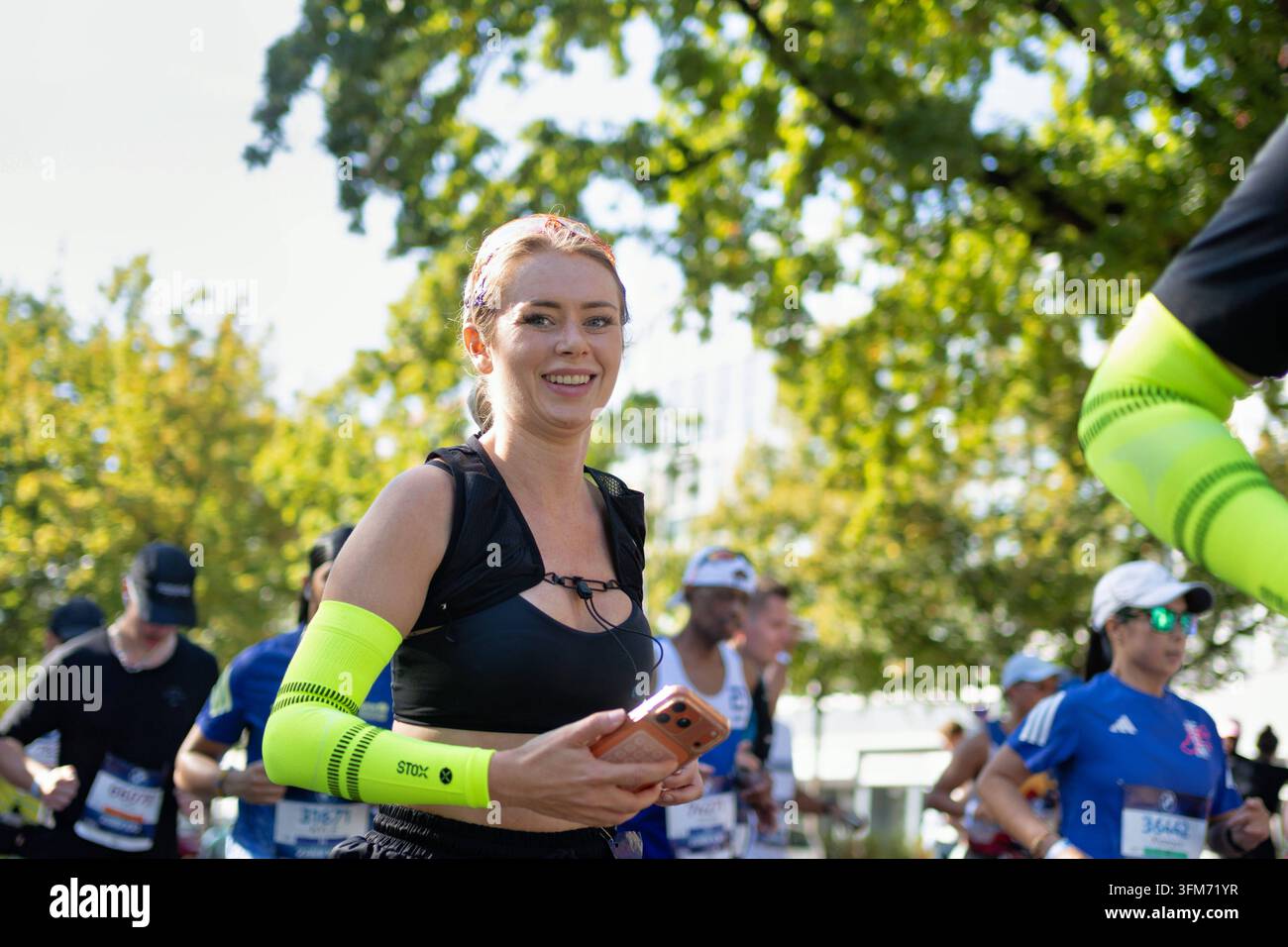 Berlin,27.09.2026, 52.BMW BERLIN-MARATHON,Impressionen vom Kilometer 31 ...