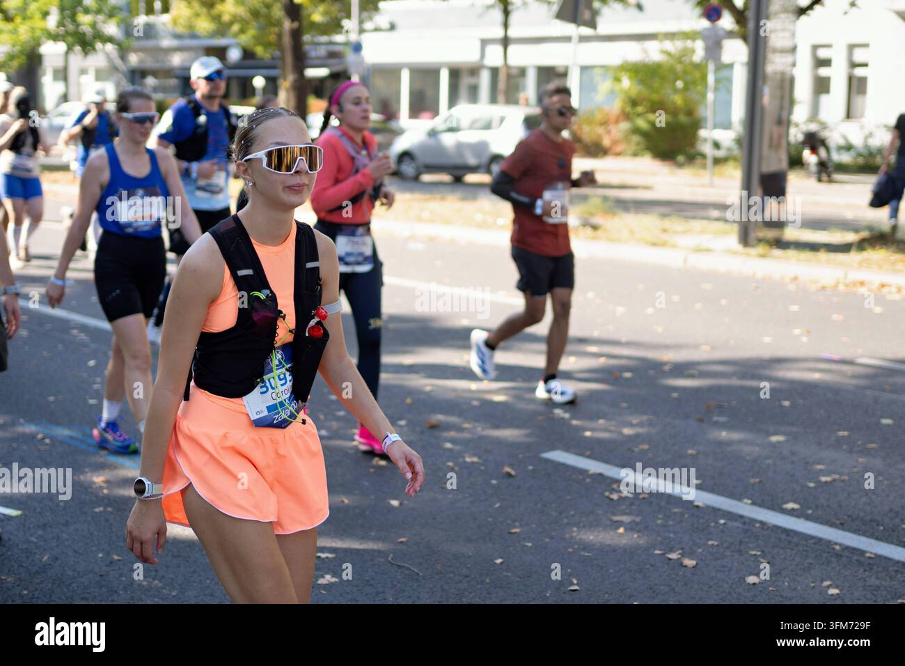 Berlin,27.09.2026, 52.BMW BERLIN-MARATHON,Impressionen vom Kilometer 31 ...