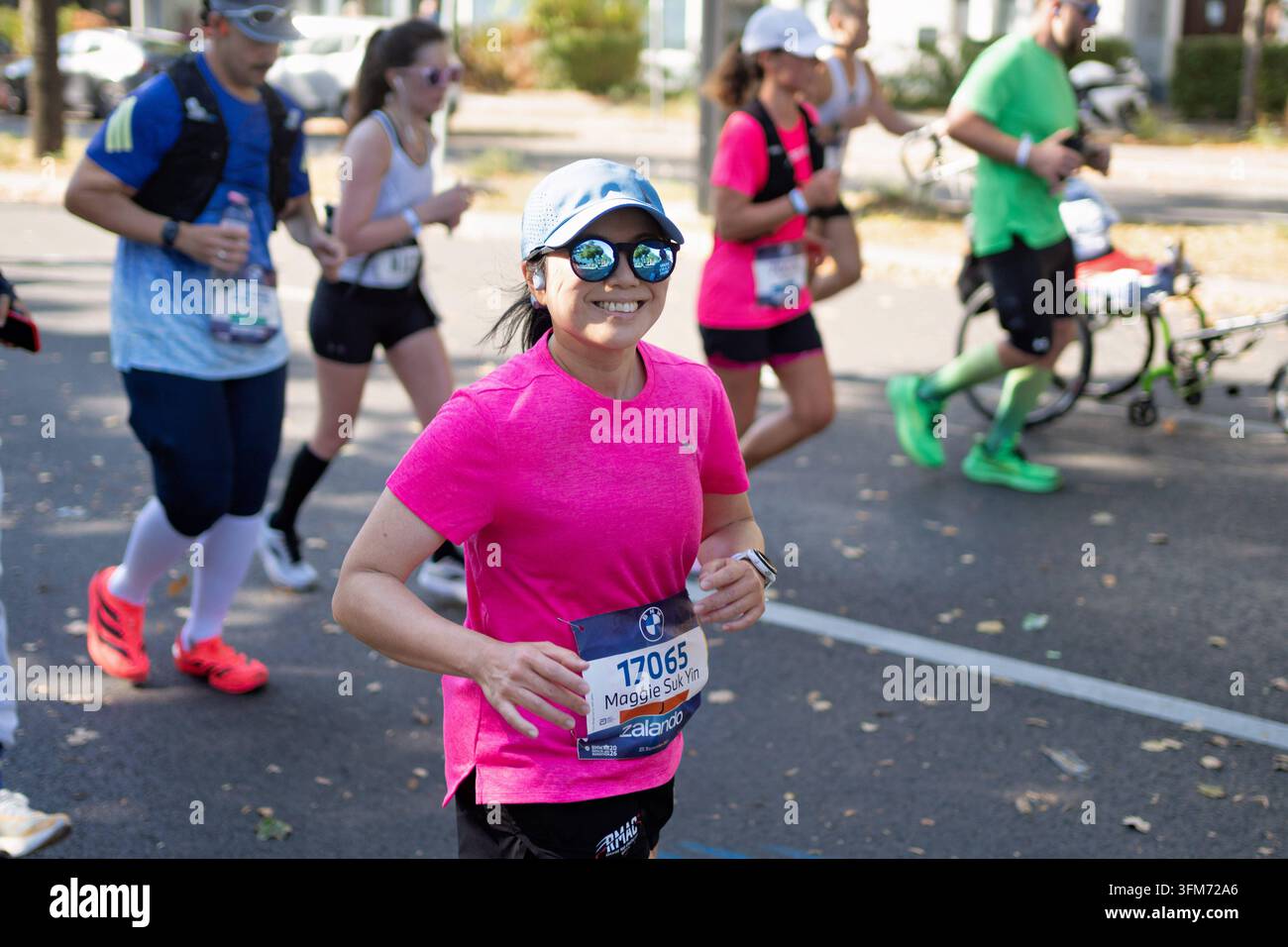 Berlin,27.09.2026, 52.BMW BERLIN-MARATHON,Impressionen vom Kilometer 31 ...