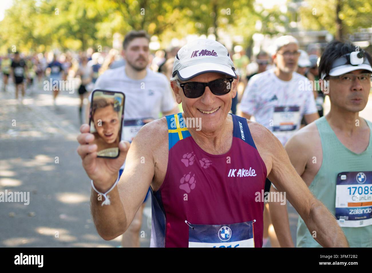 Berlin,27.09.2026, 52.BMW BERLIN-MARATHON,Impressionen vom Kilometer 31 ...