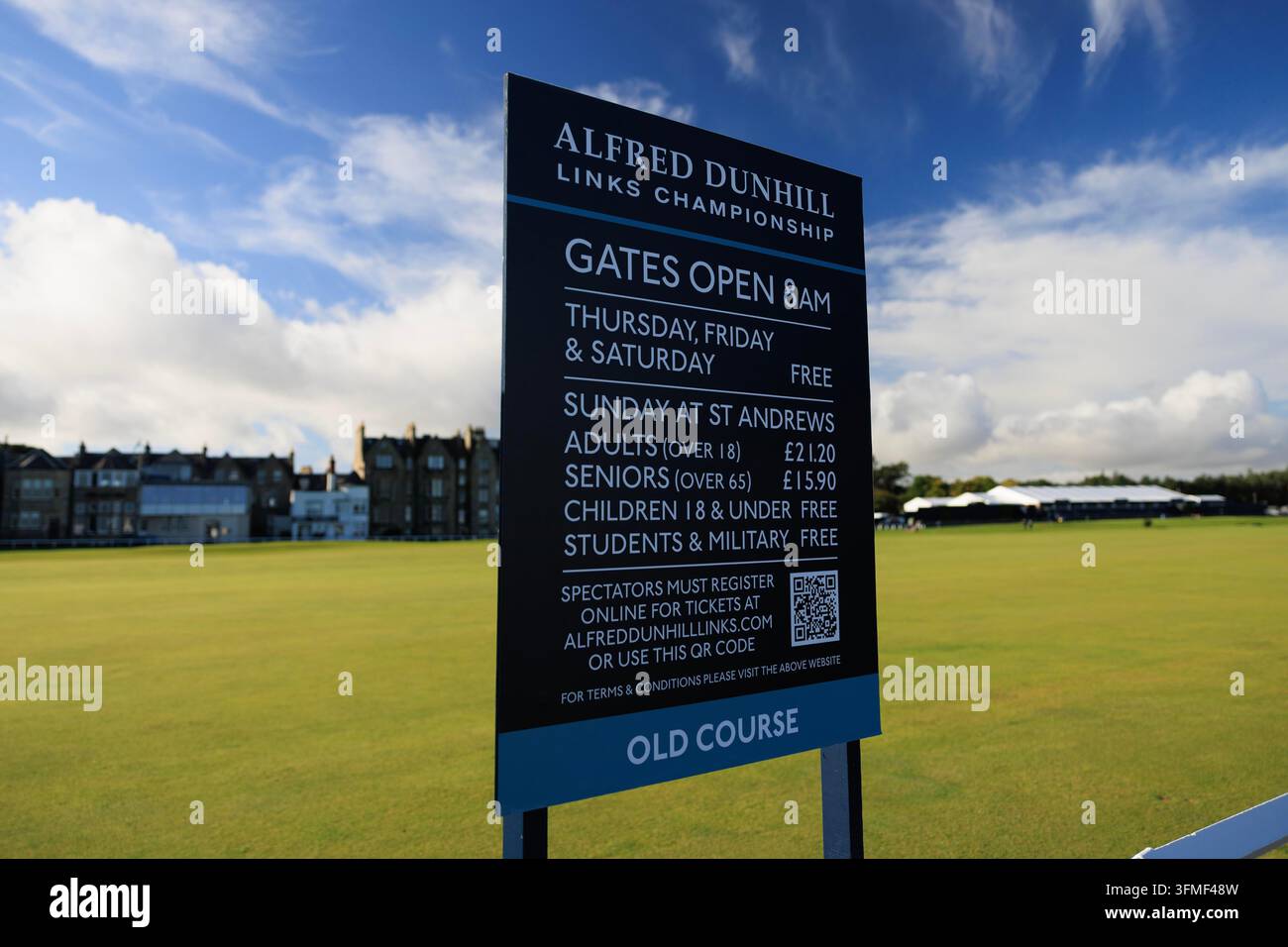 28th September 2026; The Old Course, St Andrews Links, St Andrews ...