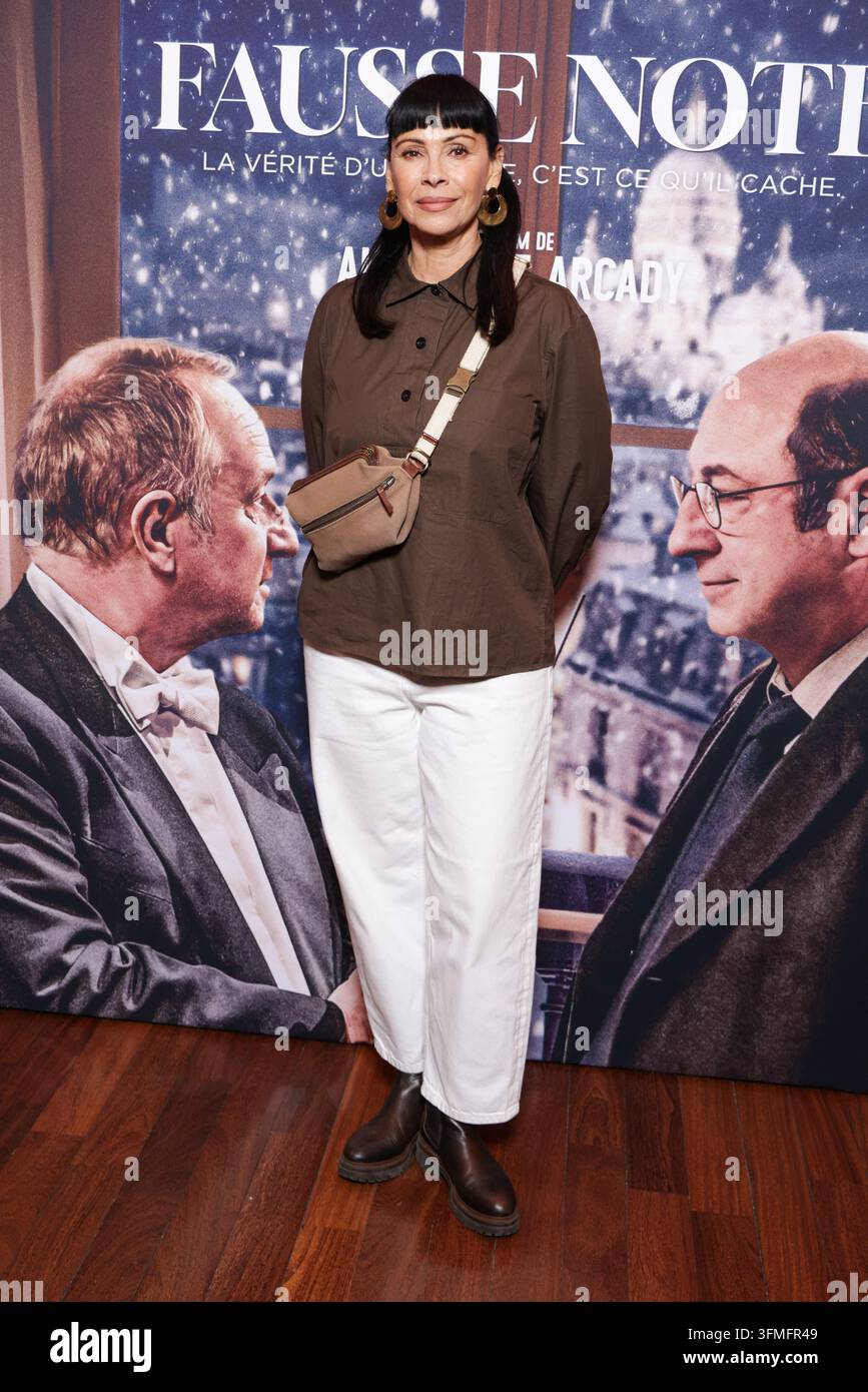 Mathilde May Images Mathilda May attends the photocall for the premiere of Fausse Note held ...