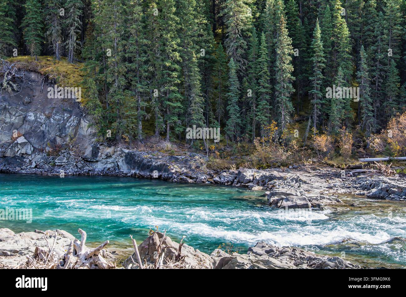 A beautiful landscape view of the pristine turquoise water of the Red ...