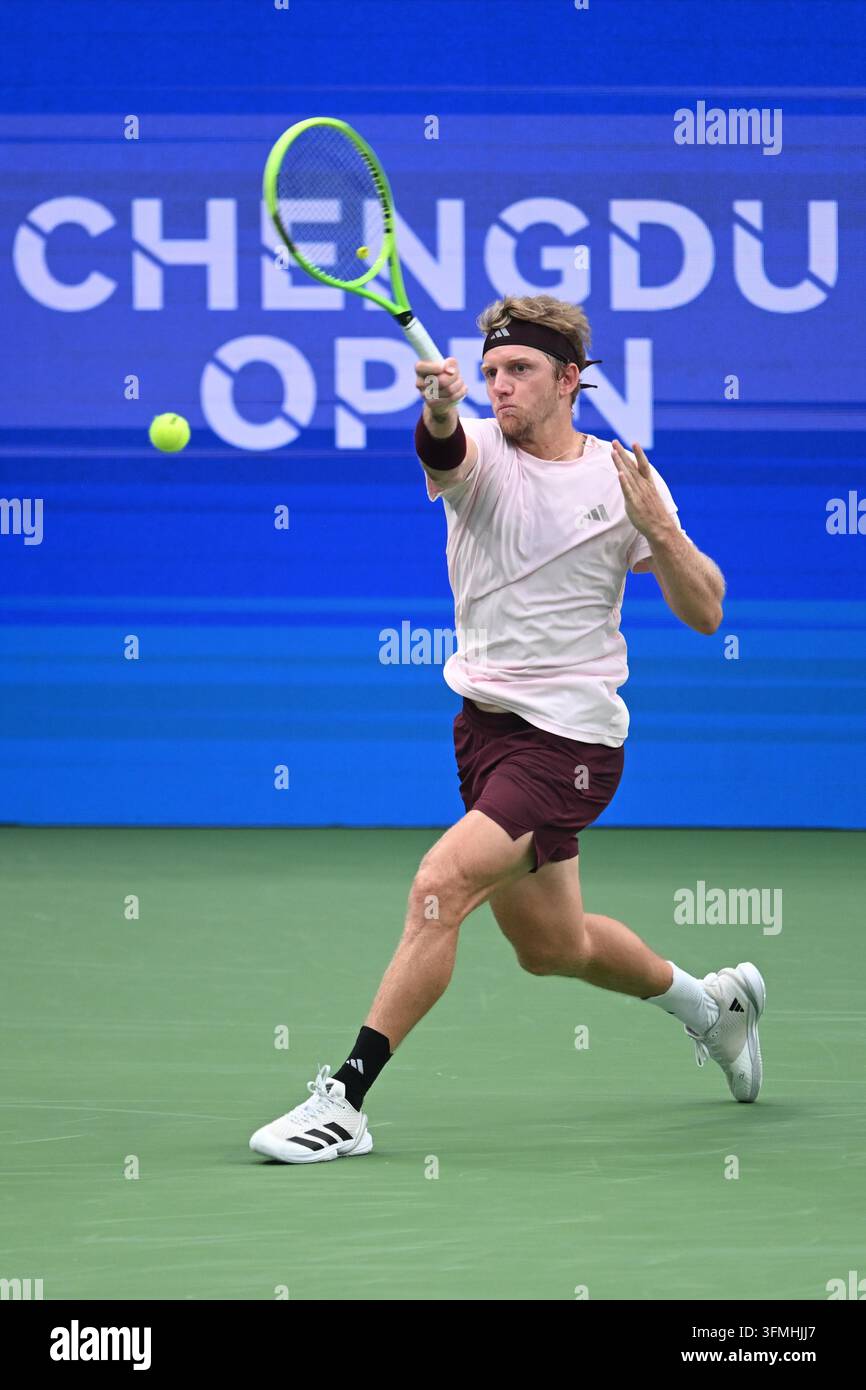 Nikoloz Basilashvili lost to Alejandro Davidovich Fokina 1-2 in the men ...