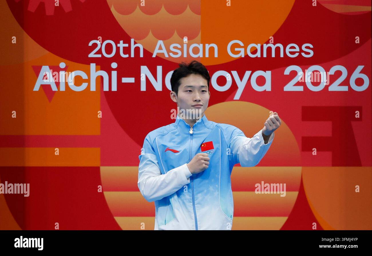 (260929) -- TOKYO, Sept. 29, 2026 (Xinhua) -- Wang Zongyuan of China ...
