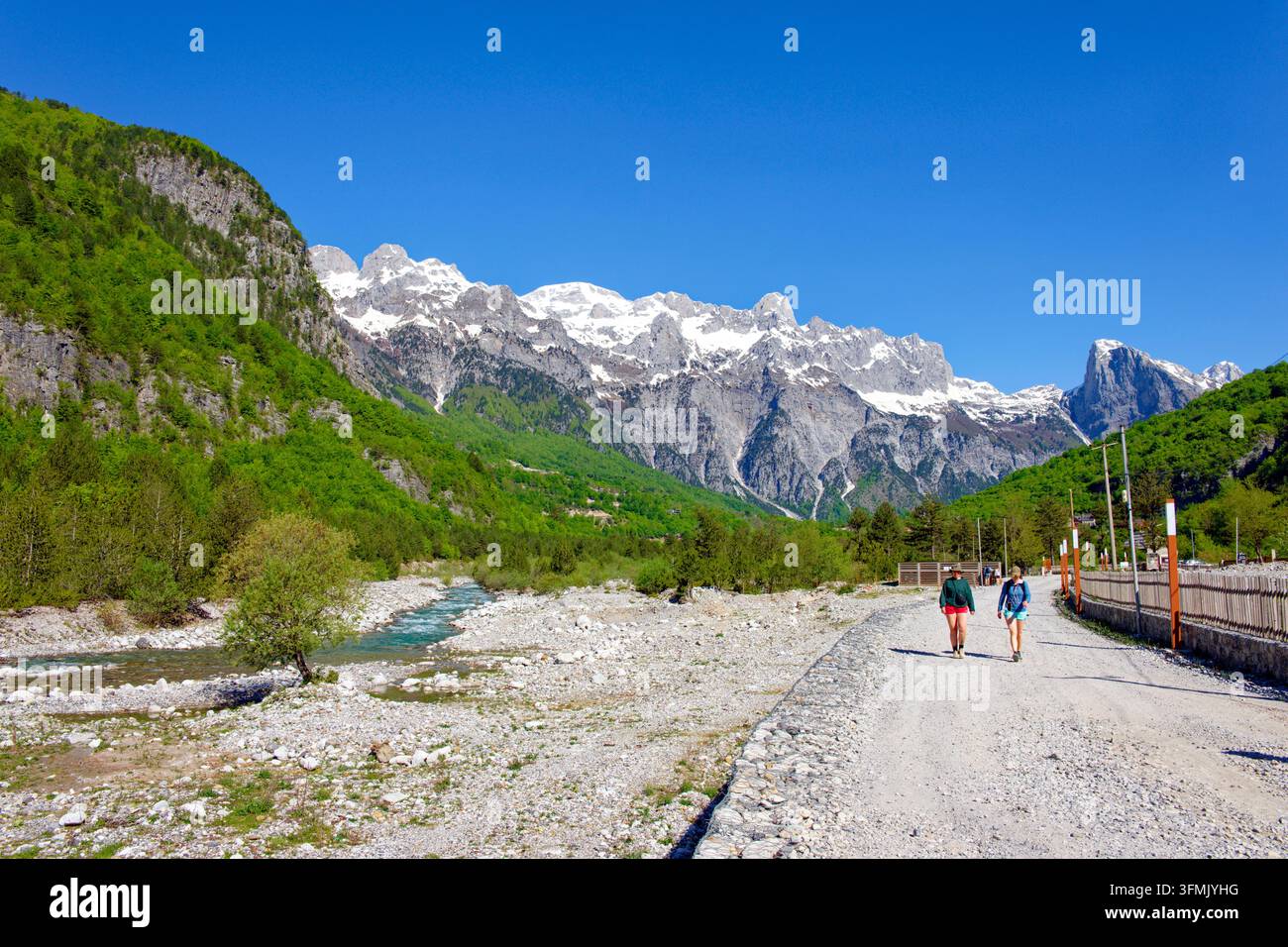 Albania, Shkoder province, Theth National Park in the heart of the ...