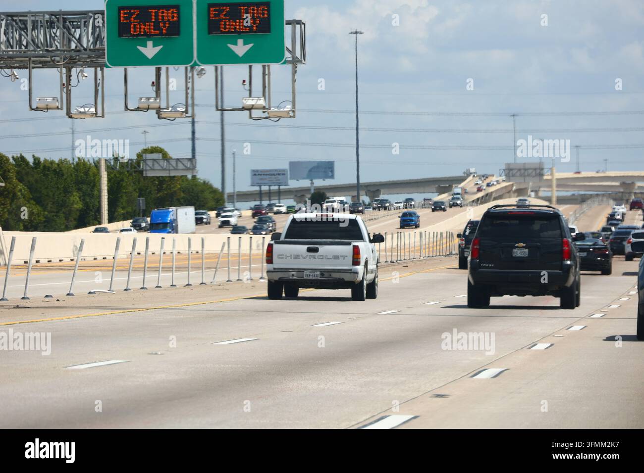 Katy, Texas, USA. 12th September, 2026. Interstate 10 the Katy Freeway ...