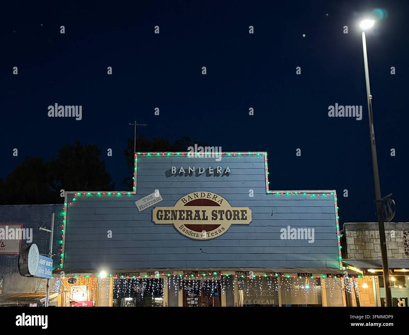 Bandera, Texas, USA. 14th September, 2026. Bandera General Store sign ...