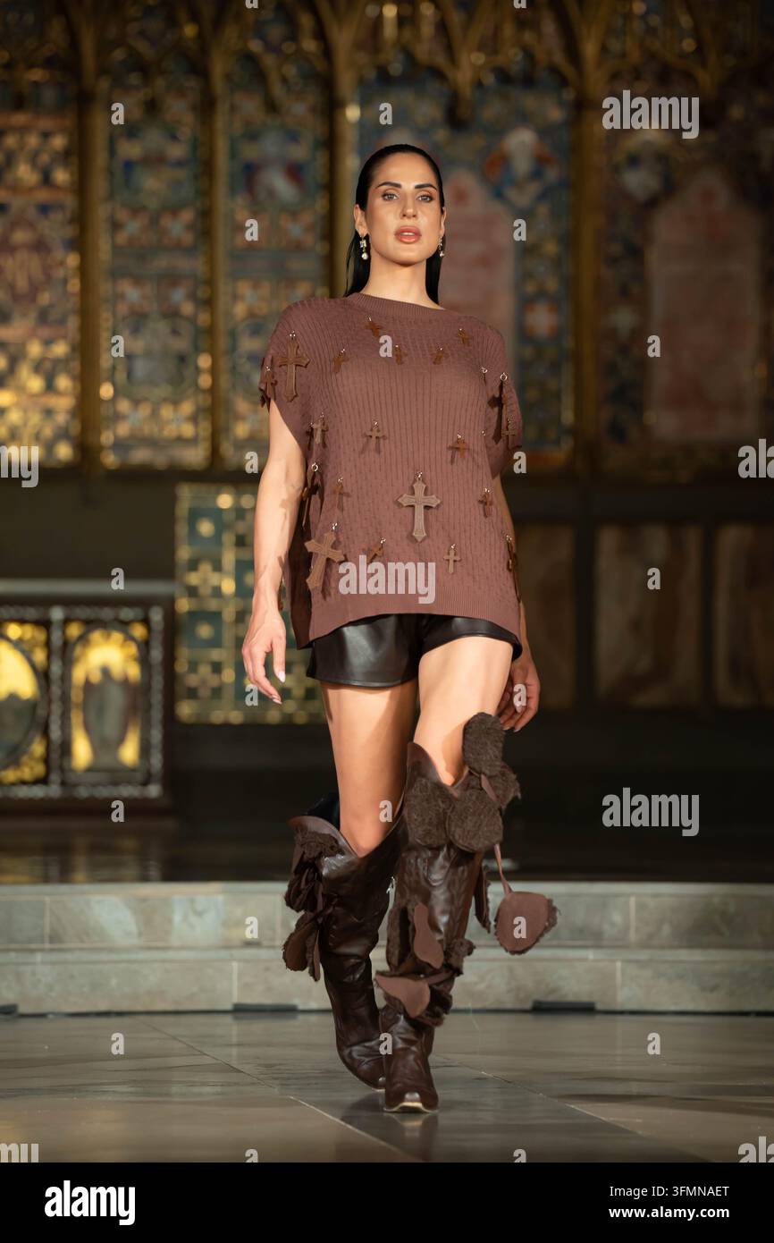London, UK. 18th September 2026. Idol Jose catwalk event for London ...