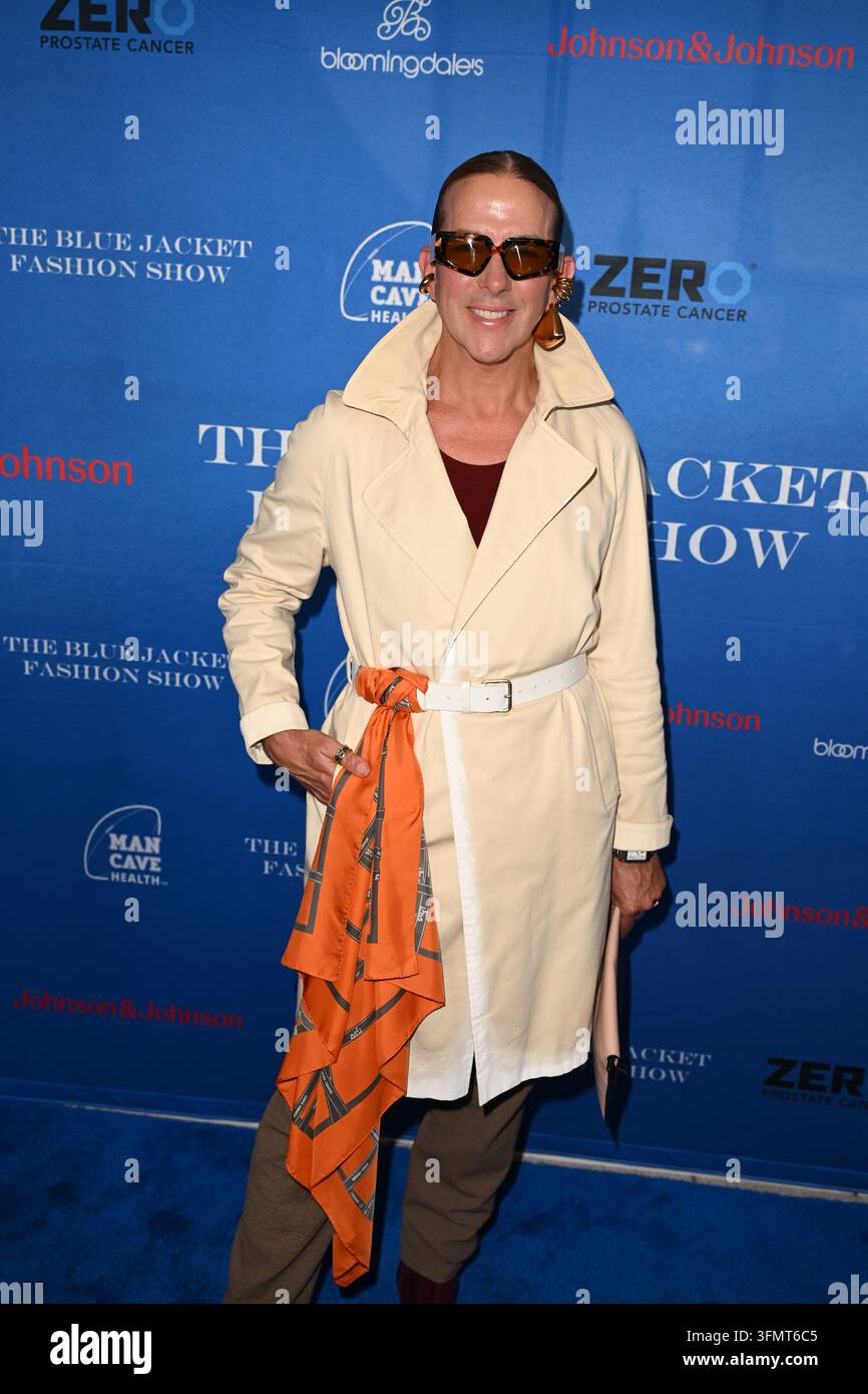 Los Angles Ca Sept 29: Derek Warburton at The 2026 Blue Jacket Fashion ...