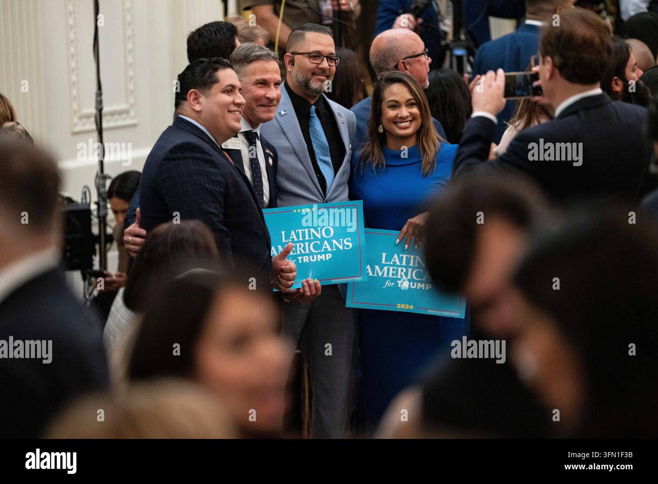 Attendees during the Hispanic Heritage Month Celebration in the East ...