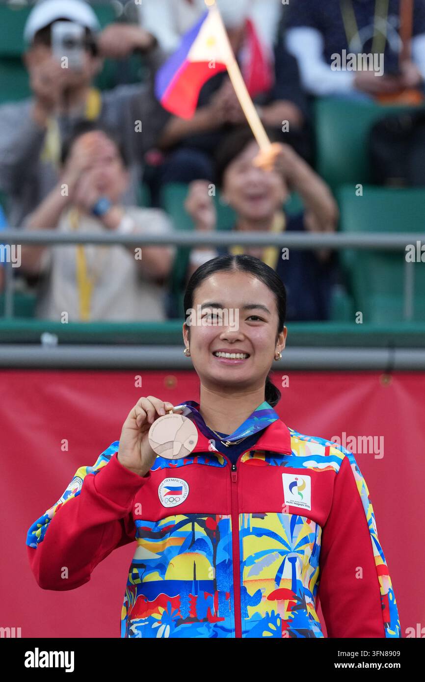 Alexandra Eala wins bronze at the 2026 Asian Games in Nagoya Alexandra Eala wins bronze at the 2026 Asian Games in Nagoya