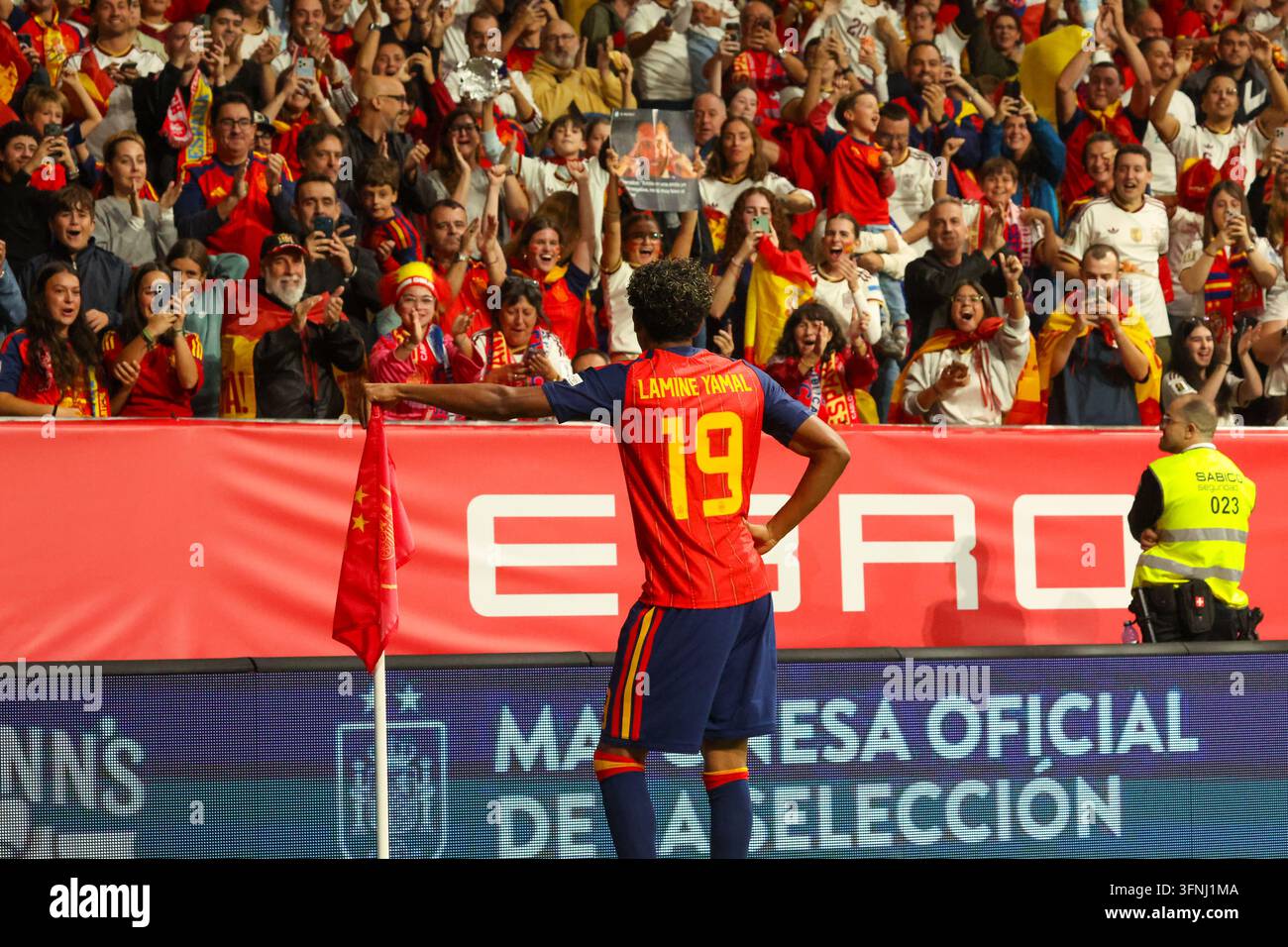 Lamine Yamal opened the scoring for Spain against the Czech Republic Lamine Yamal opened the scoring for Spain against the Czech Republic