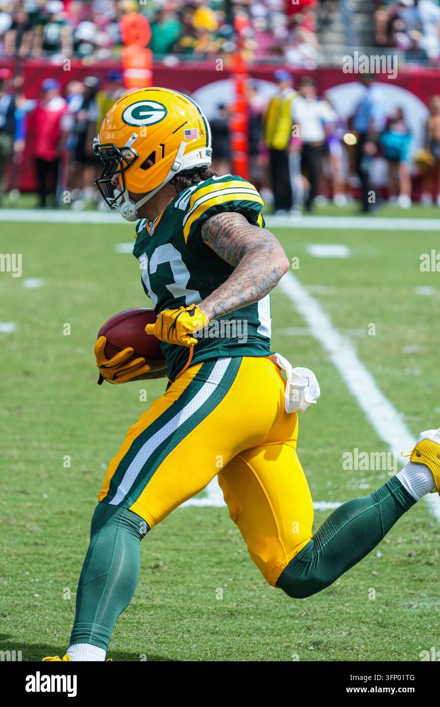Tampa Bay, Florida, USA, October 4, 2026, Green Bay Packers player Skyy ...