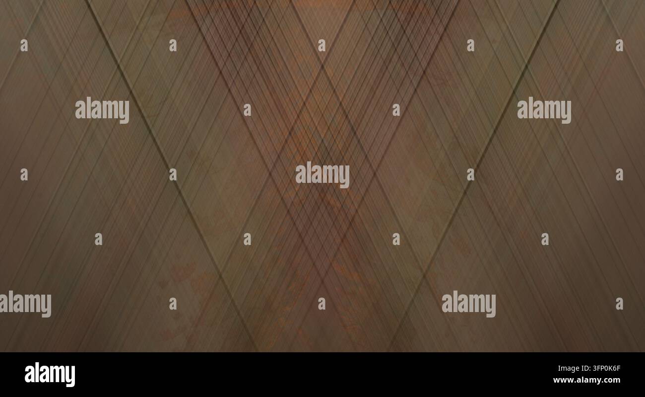 Minimalist woven texture featuring intersecting diamond shapes. Stock Photo