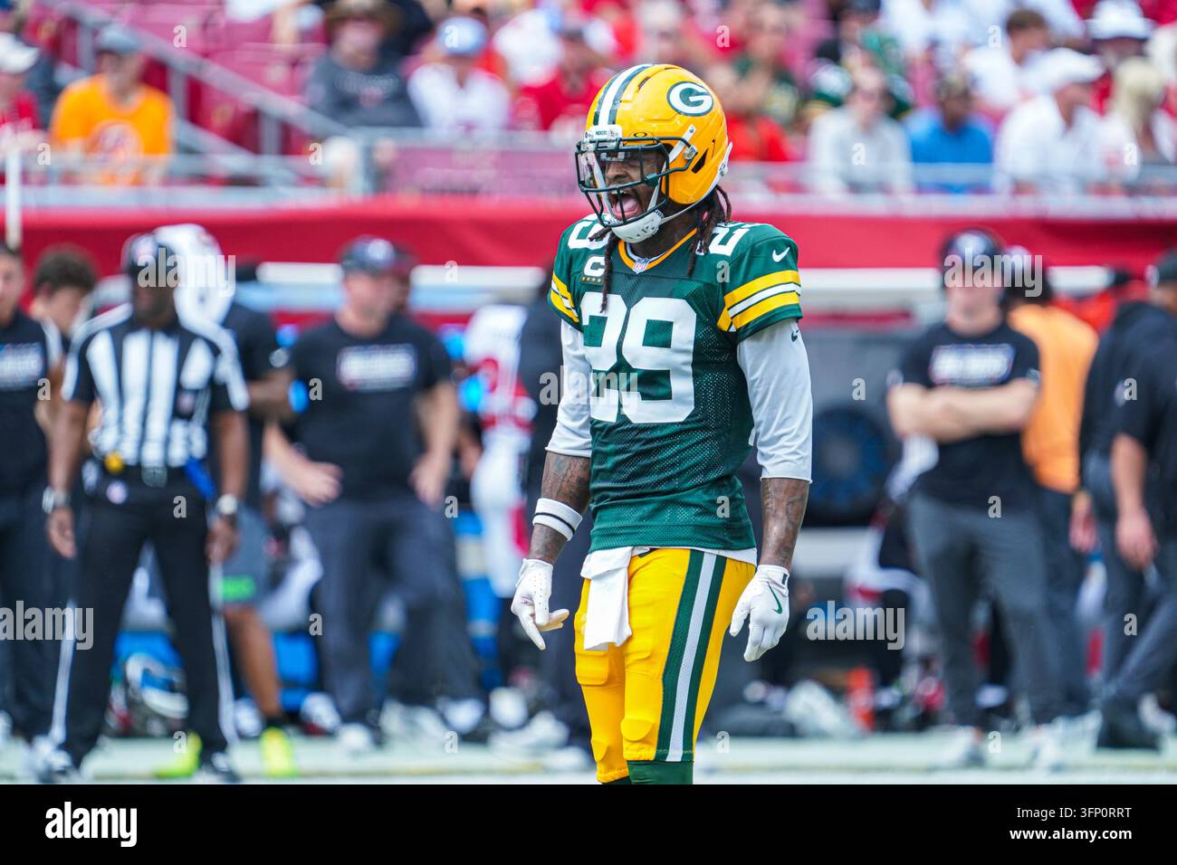 Green Rrt Tampa Bay, Florida, USA, October 4, 2026, Green Bay Packers player ...