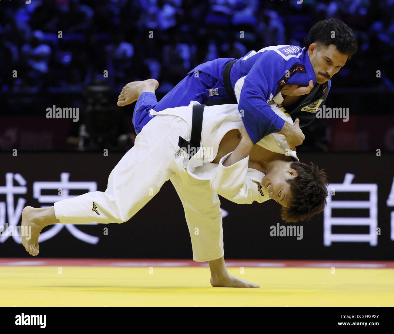 Kelvin Ray pushes Olympic champion Hifumi Abe to golden score Kelvin Ray pushes Olympic champion Hifumi Abe to golden score