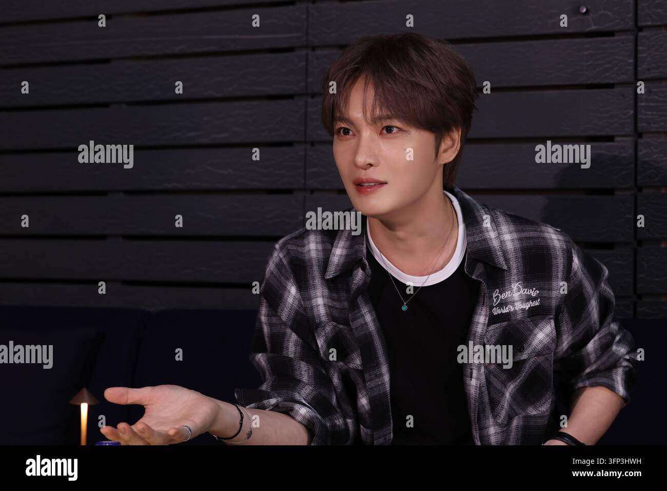 Model Agent Interview 06th Oct, 2026. S. Korean singer Kim Jae-joong South Korean singer Kim ...