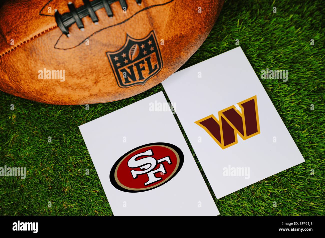 Commanders Vector Washington commanders vs san francisco 49ers hi-res stock photography ...