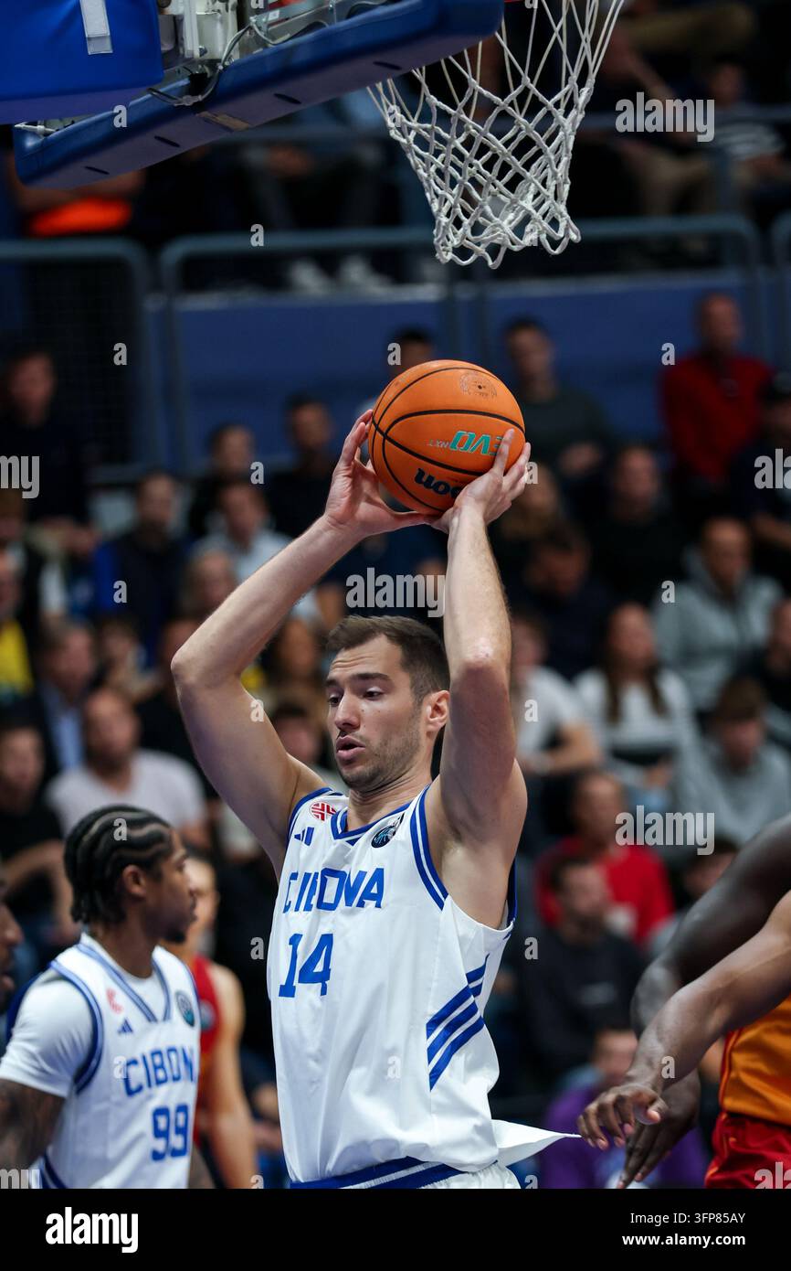 Galatasaray Faces Cibona Zagreb in Basketball Champions League Opener