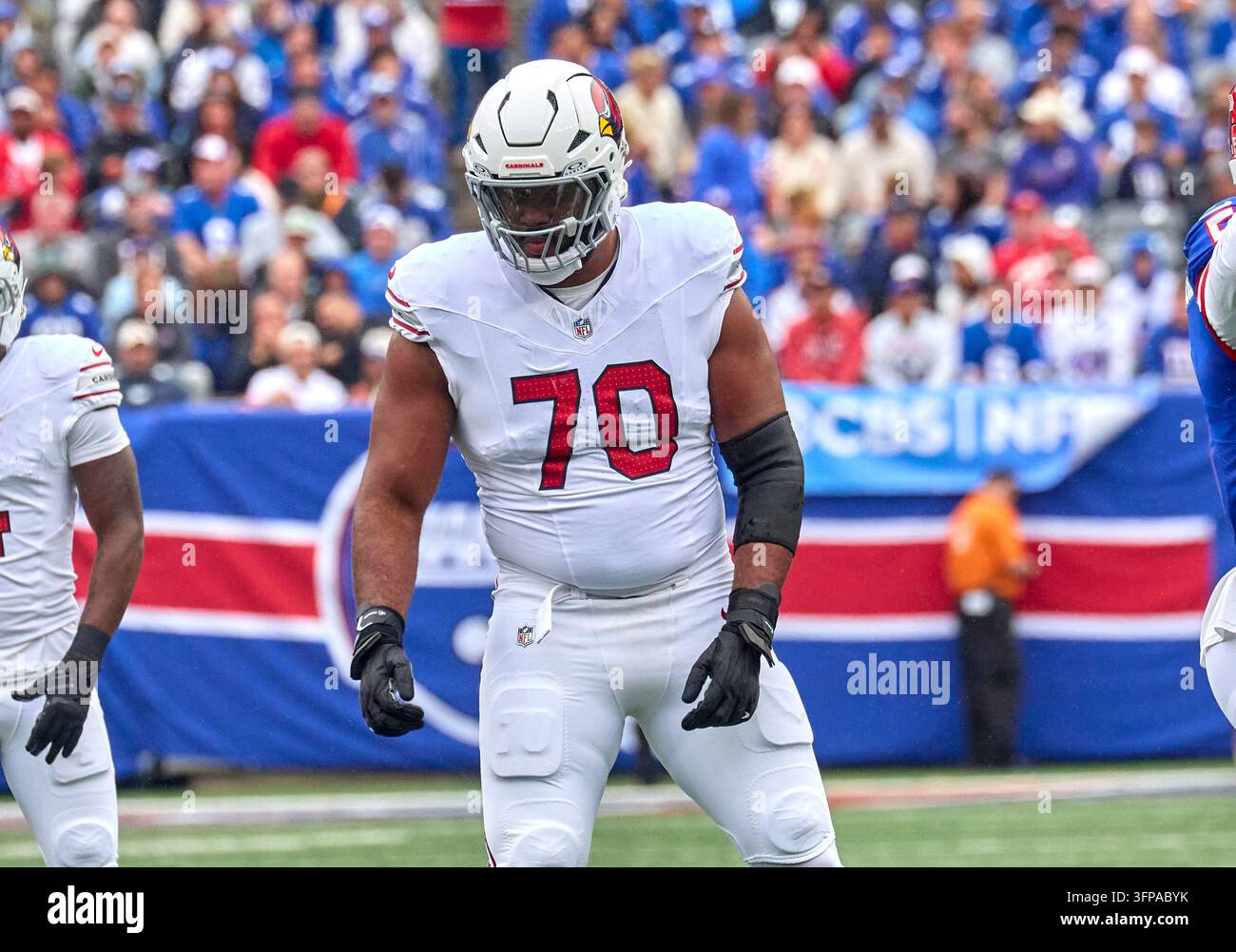 Arizona Cardinals offensive tackle Paris Johnson Jr. (70) against the ...