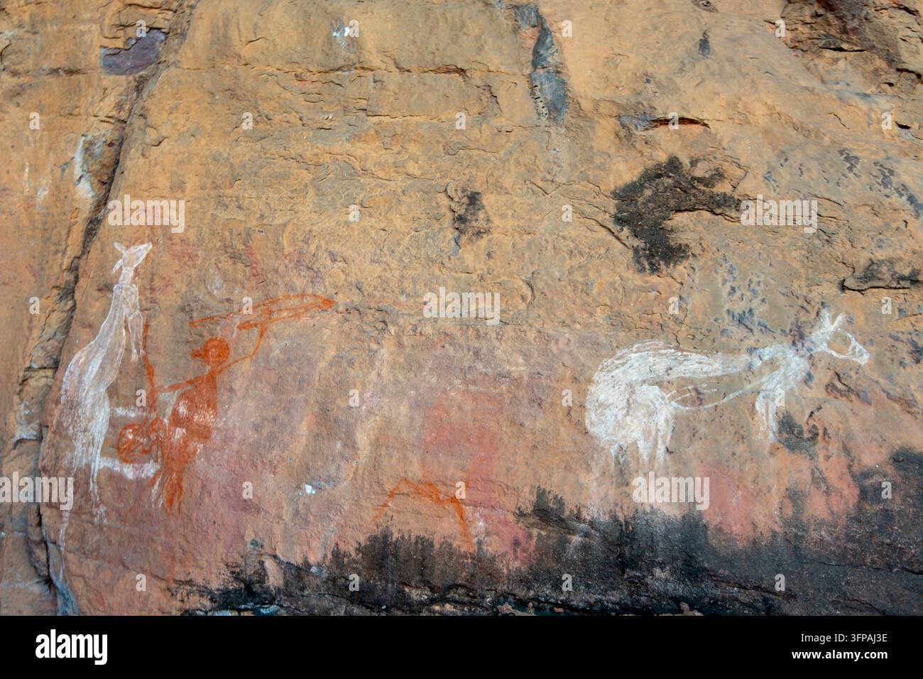 Parks With Rocks Anbangbang Rock Shelter in Kakadu National Park - Australia Stock Photo ...