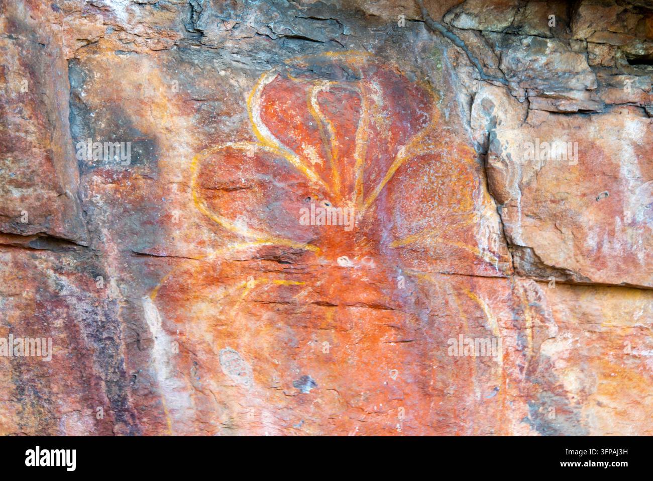 Parks With Rocks Anbangbang Rock Shelter in Kakadu National Park - Australia Stock Photo ...
