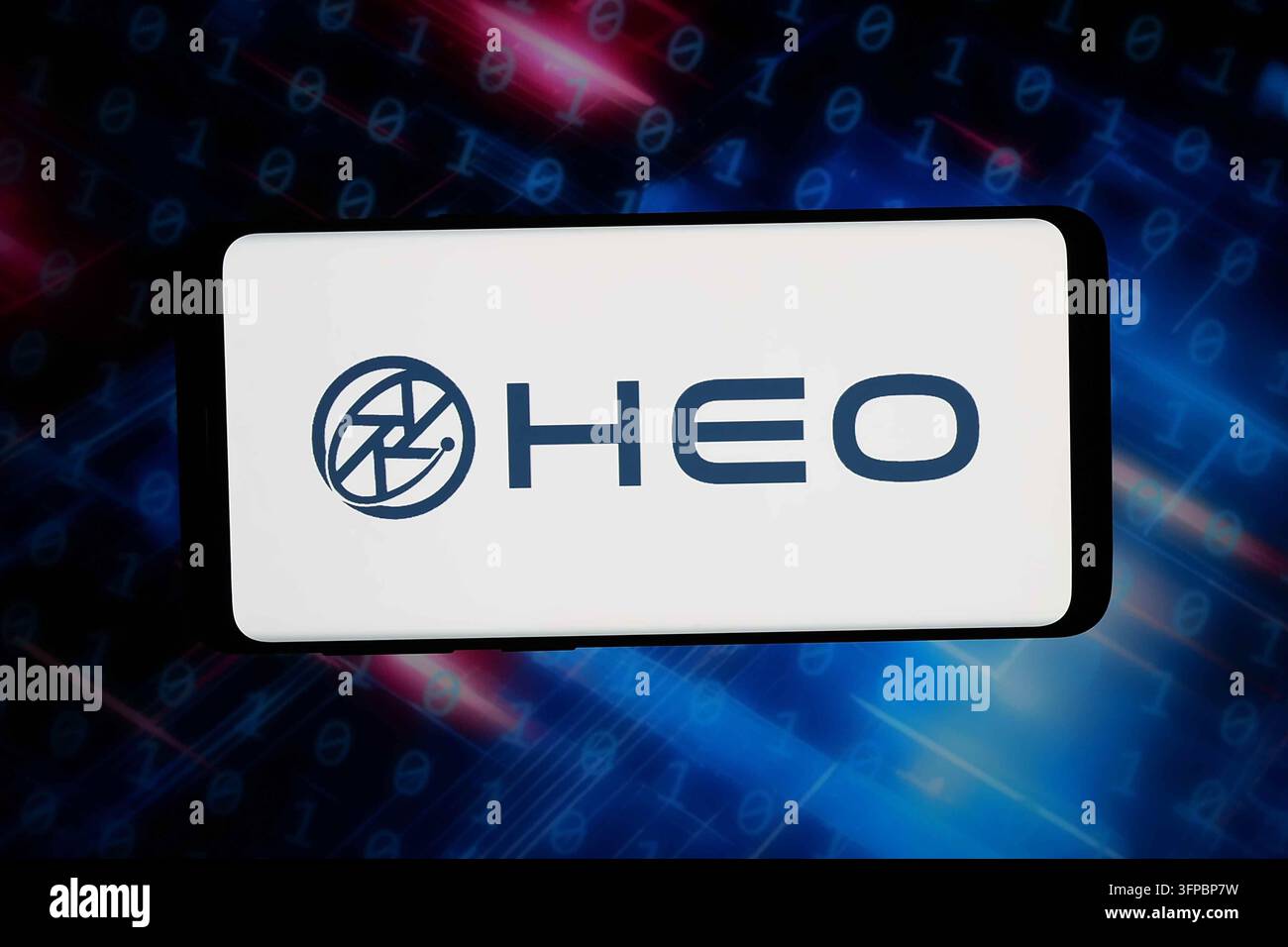 Computer Software Collection Using In this photo illustration, the logo of High Earth Orbit Robotics Pty ...