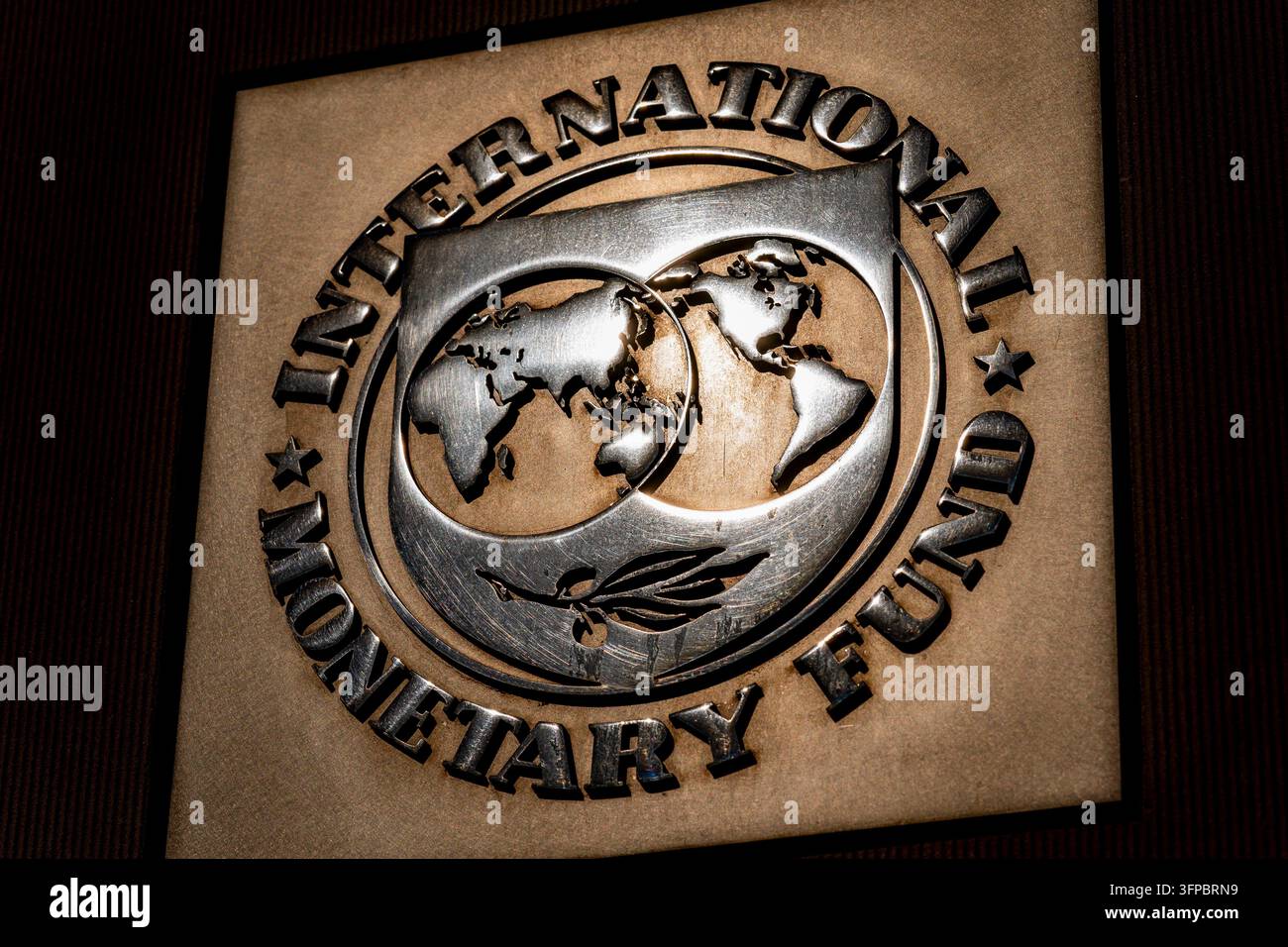 File Size Px FILE - The logo of the International Monetary Fund is visible on its ...