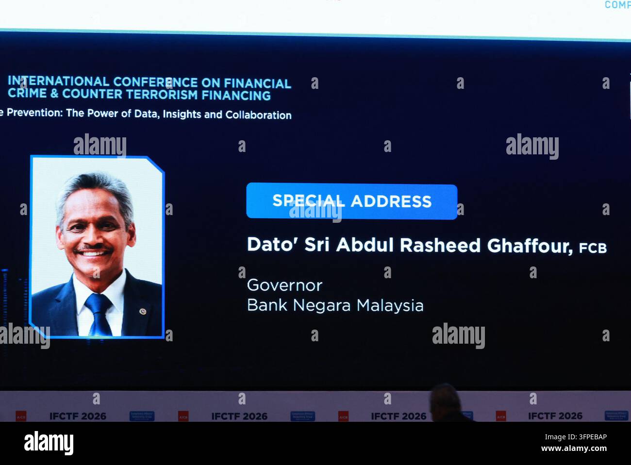 Pac Vector Dato Sri Raseed Ghaffur , Governor of Bank Negara Malaysia (Photo by ...
